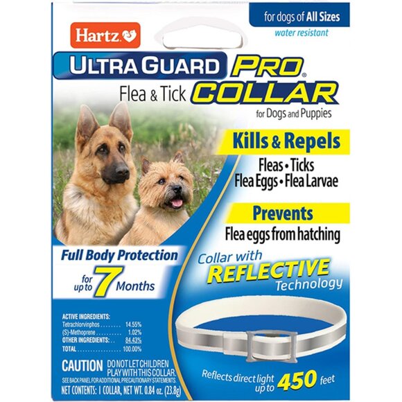 New UltraGuard Pro Reflective Flea Tick Collar 7 Month Protection - Picture 1 of 8